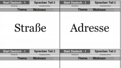 Goethe Zertifikat A1 - Start Deutsch 1 - Vorbereitungskurs